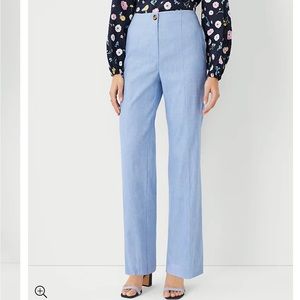 Seamed Pant in linen blend